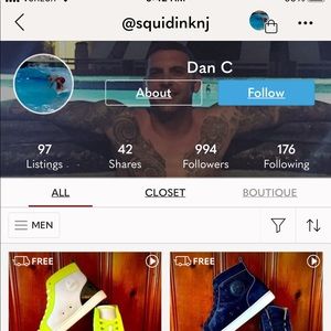 This guy sells FAKE Louboutins.